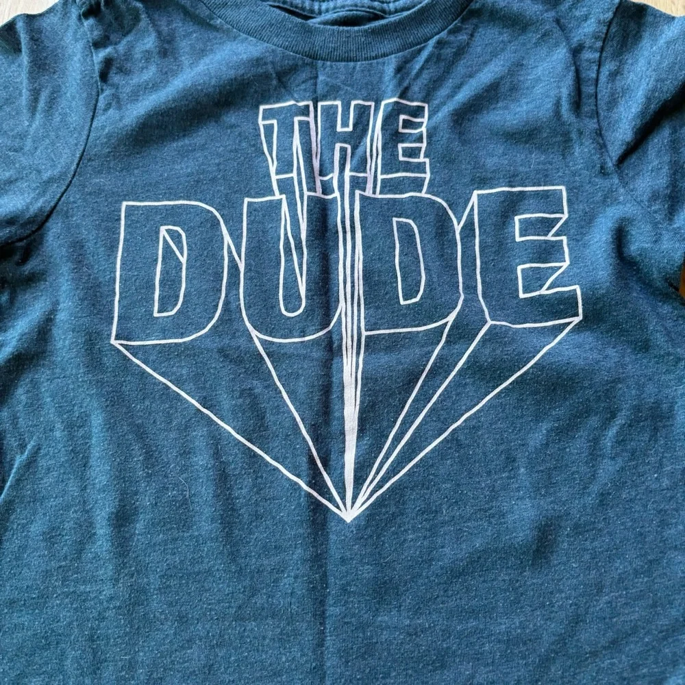 Boys 4T the children’s place screened The Dude shirt cotton blend